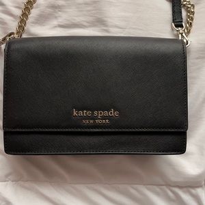 Black Kate spade cross body